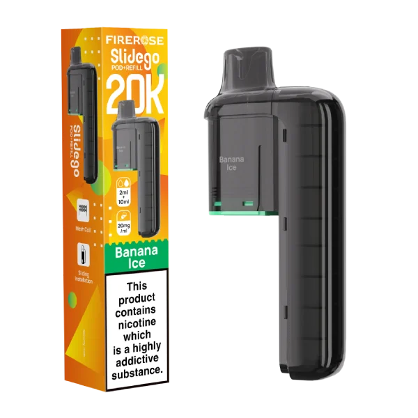 Firerose Slidego 20k Prefilled Pod Box of 5