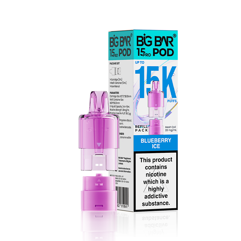 Big Bar 15000 Pro Prefilled Vape Pods Pack of 5