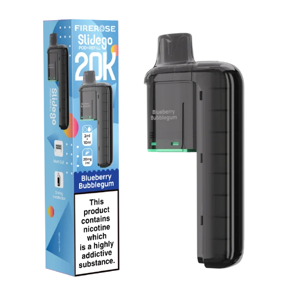 Firerose Slidego 20k Prefilled Pod Box of 5