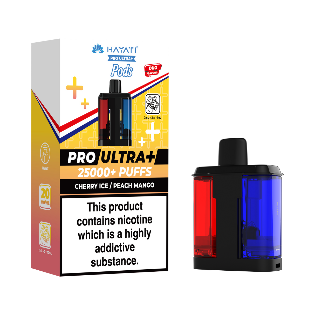Hayati Pro Ultra Plus 25k Prefilled Pods Pack of 5
