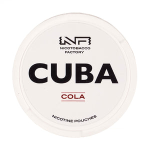 Cuba White Nicotine Pouches Box of 10
