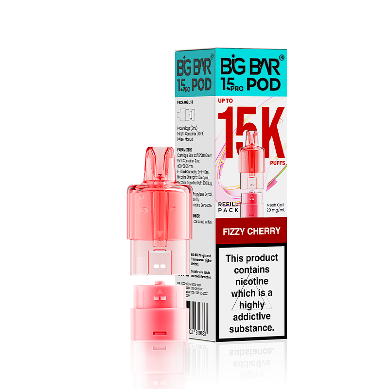 Big Bar 15000 Pro Prefilled Vape Pods Pack of 5