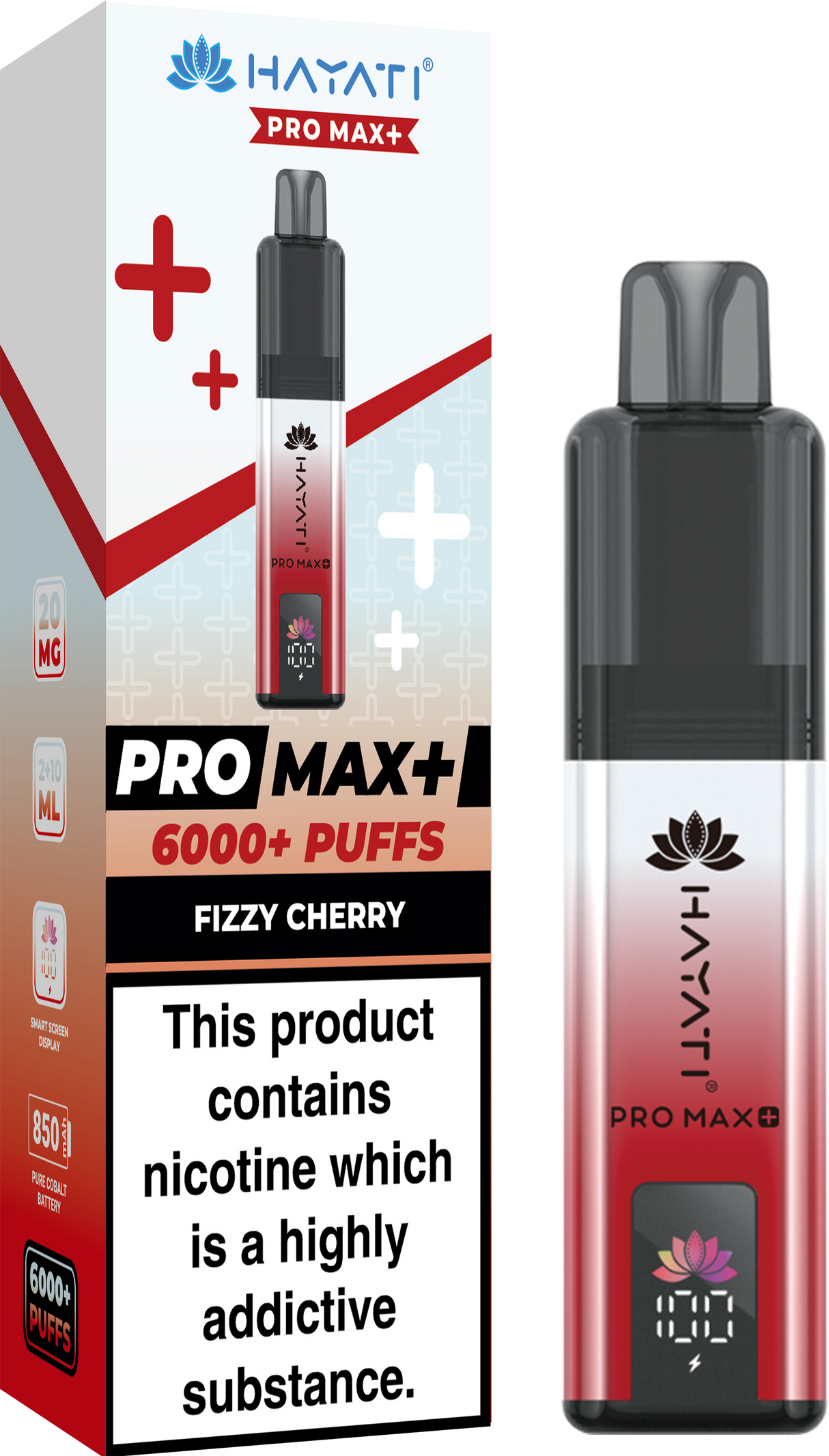 Hayati Pro Max+ 6000 Puffs Vape Box of 5