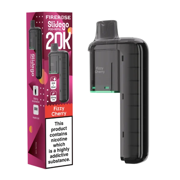 Firerose Slidego 20k Prefilled Pod Box of 5