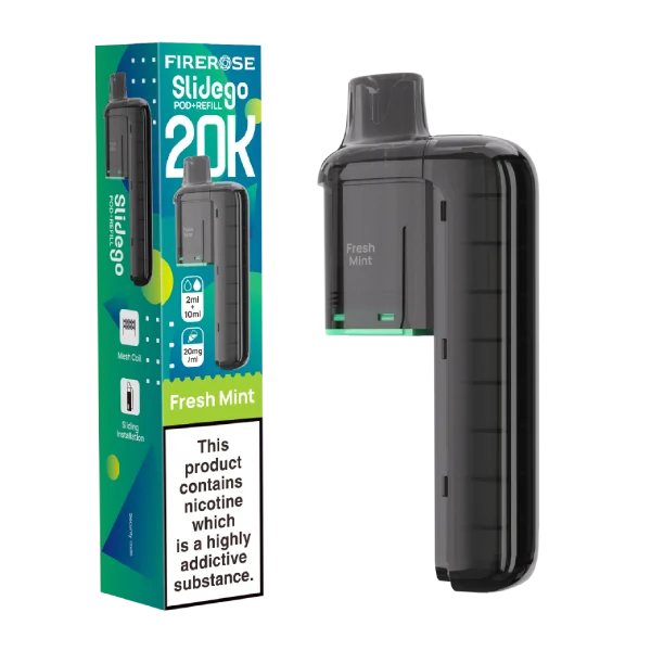 Firerose Slidego 20k Prefilled Pod Box of 5