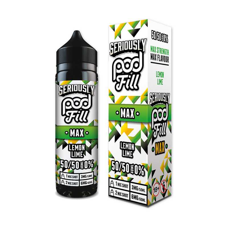 Doozy Vape Seriously Pod fill Max 50/50 40ml Shortfill