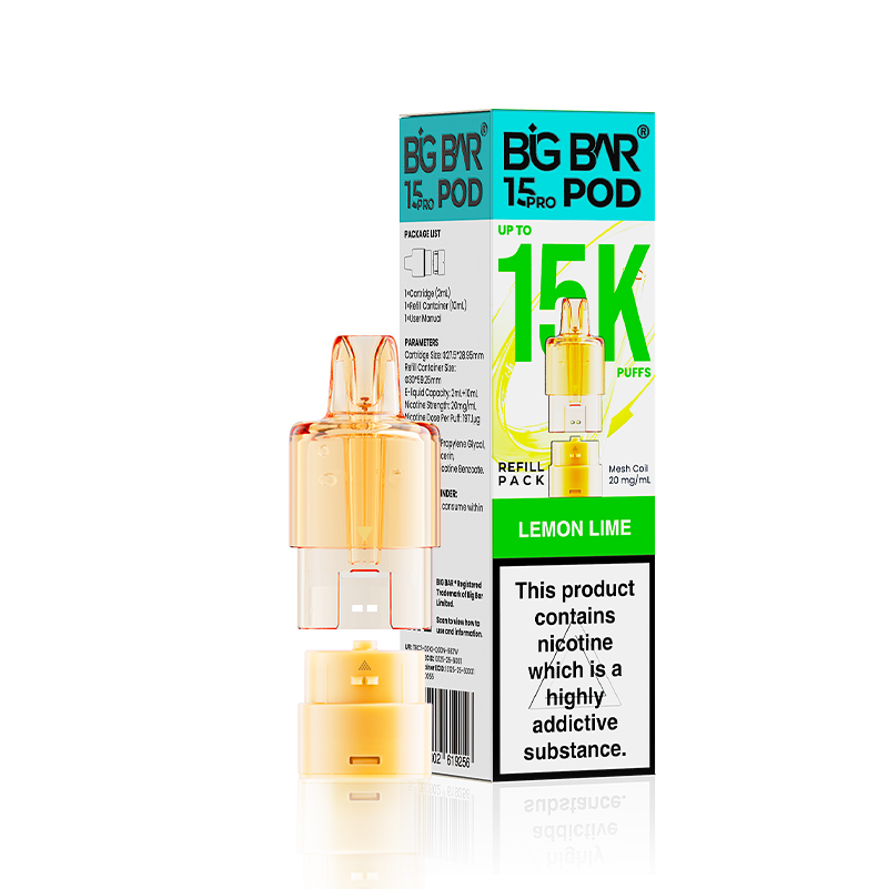 Big Bar 15000 Pro Prefilled Vape Pods Pack of 5