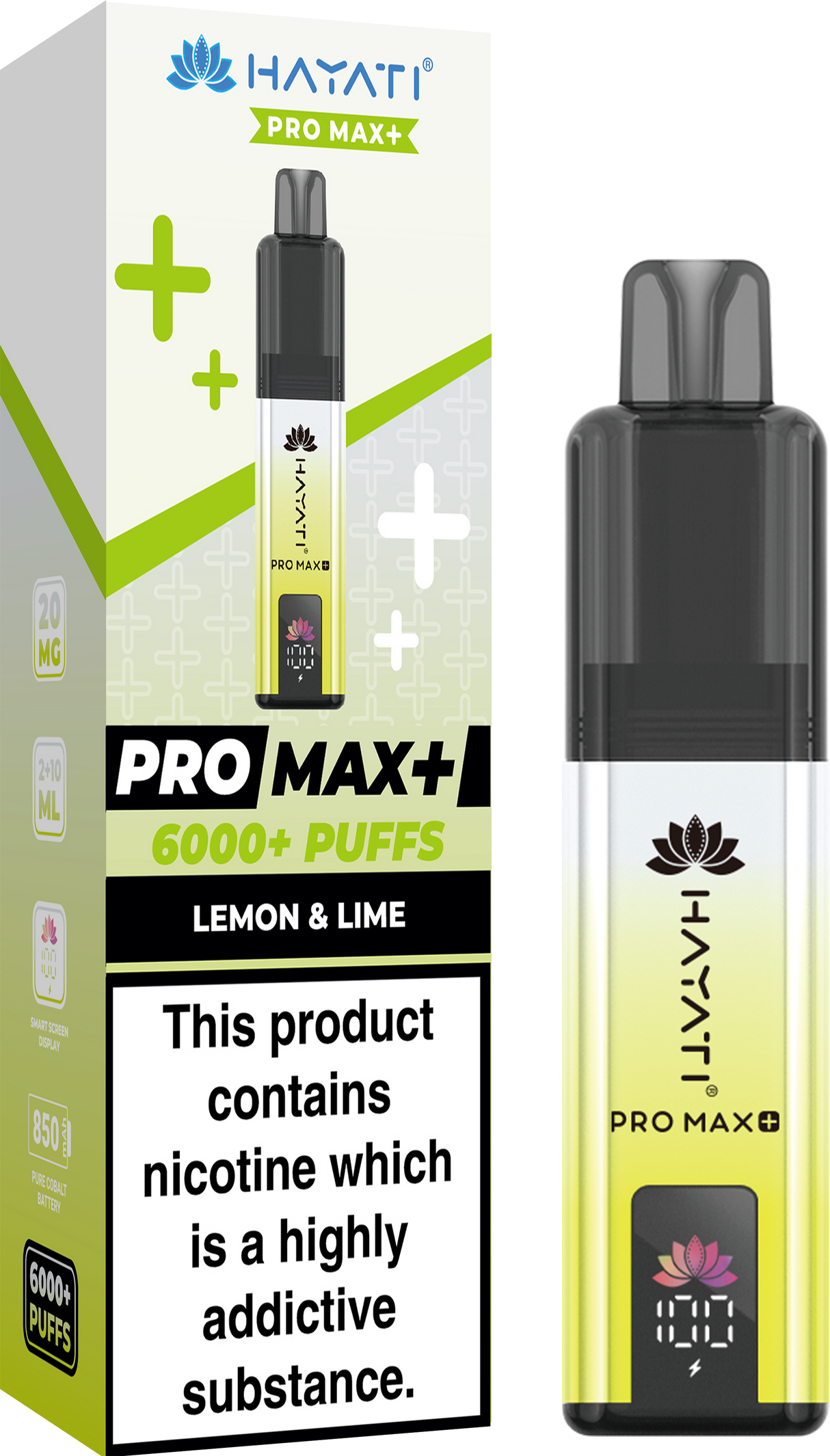Hayati Pro Max+ 6000 Puffs Vape Box of 5
