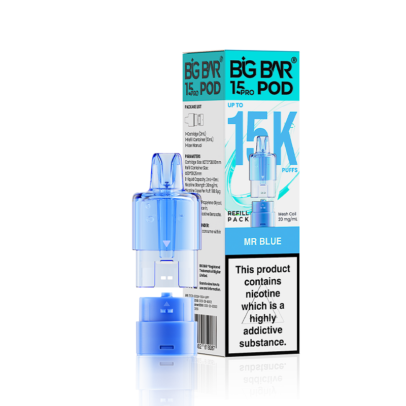 Big Bar 15000 Pro Prefilled Vape Pods Pack of 5