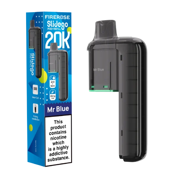 Firerose Slidego 20k Prefilled Pod Box of 5