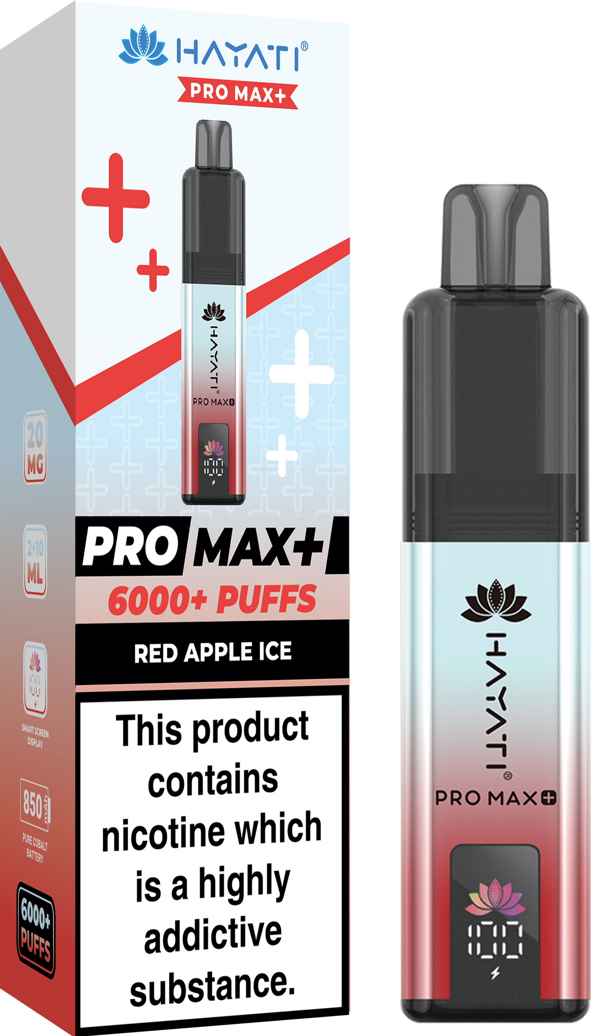 Hayati Pro Max+ 6000 Puffs Vape Box of 5