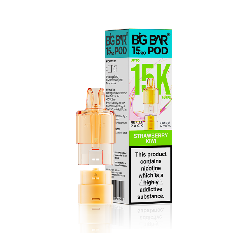 Big Bar 15000 Pro Prefilled Vape Pods Pack of 5