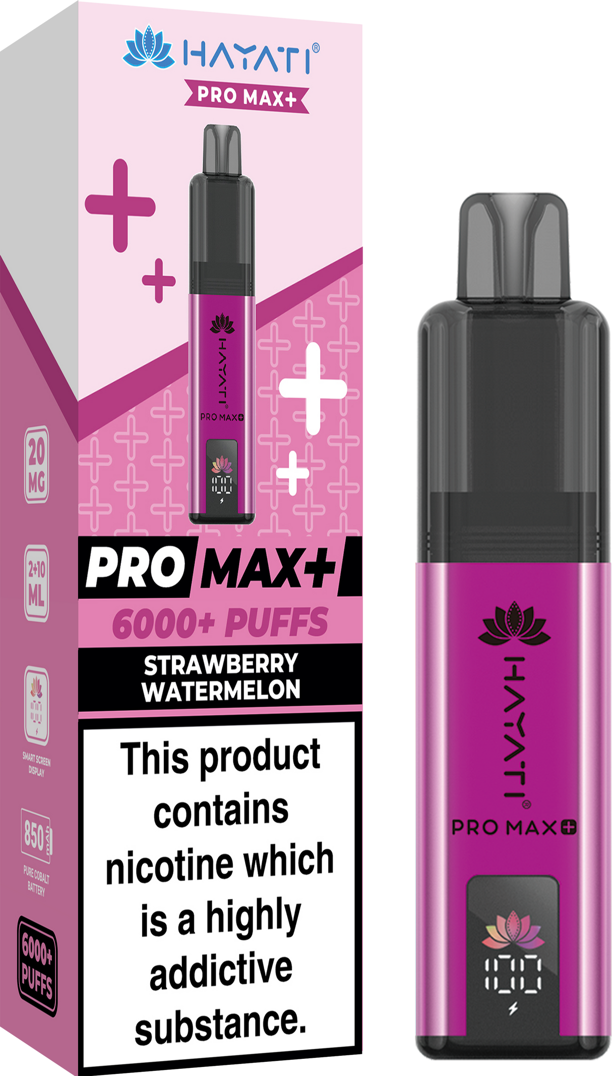 Hayati Pro Max+ 6000 Puffs Vape Box of 5