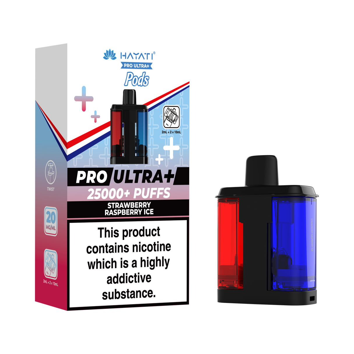 Hayati Pro Ultra Plus 25k Prefilled Pods Pack of 5