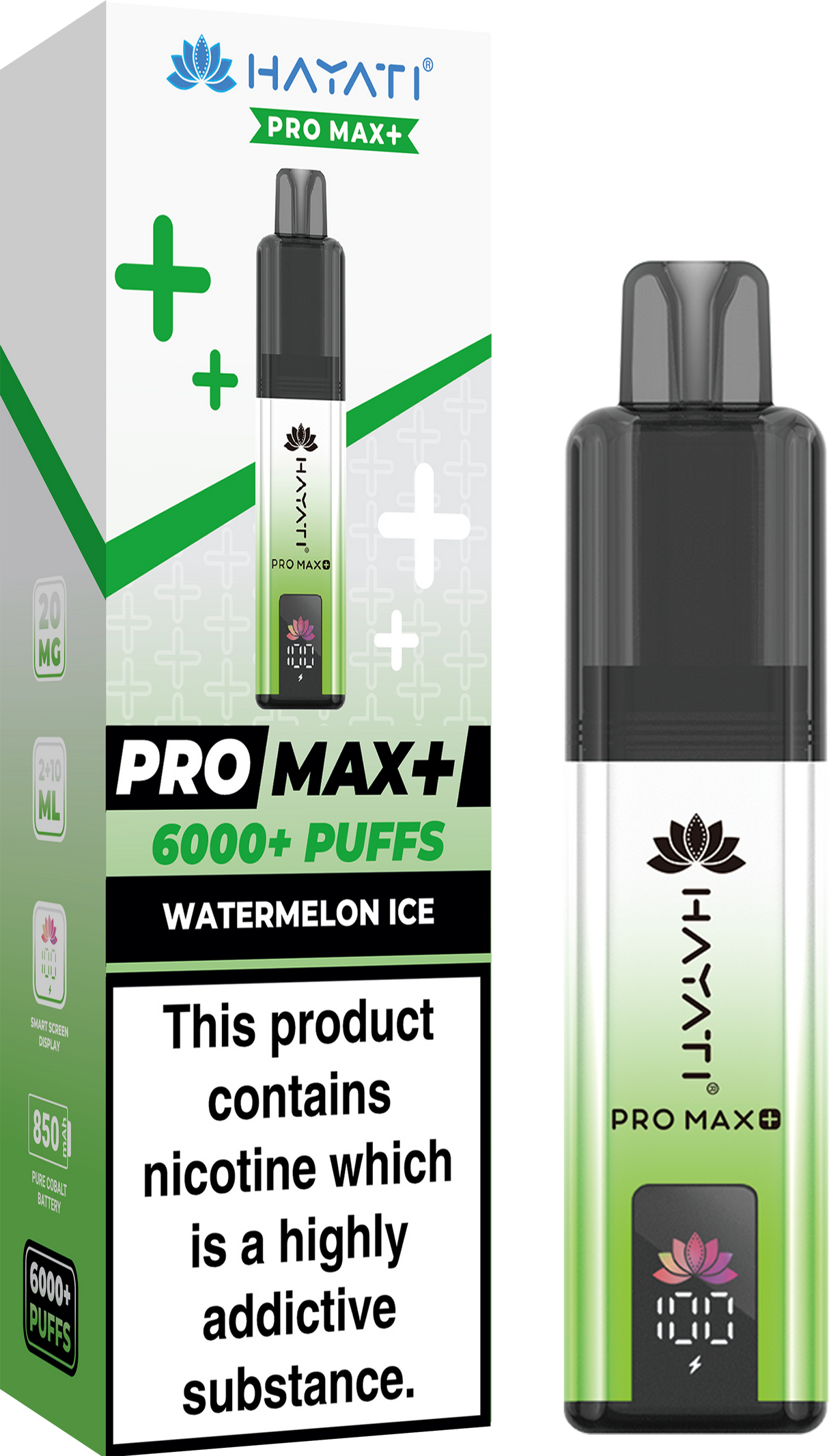 Hayati Pro Max+ 6000 Puffs Vape Box of 5