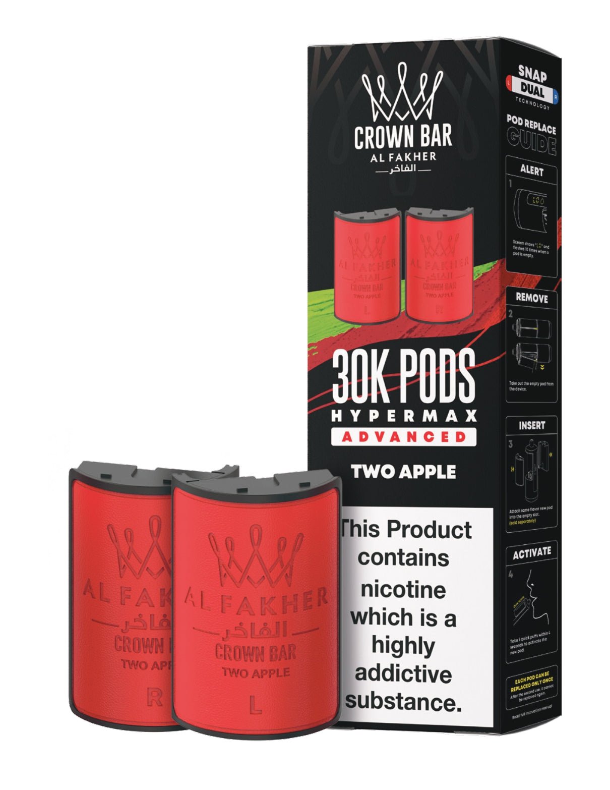 Al Fakher 30k Hypermax Refill Replacement Pods - Power Vape Shop