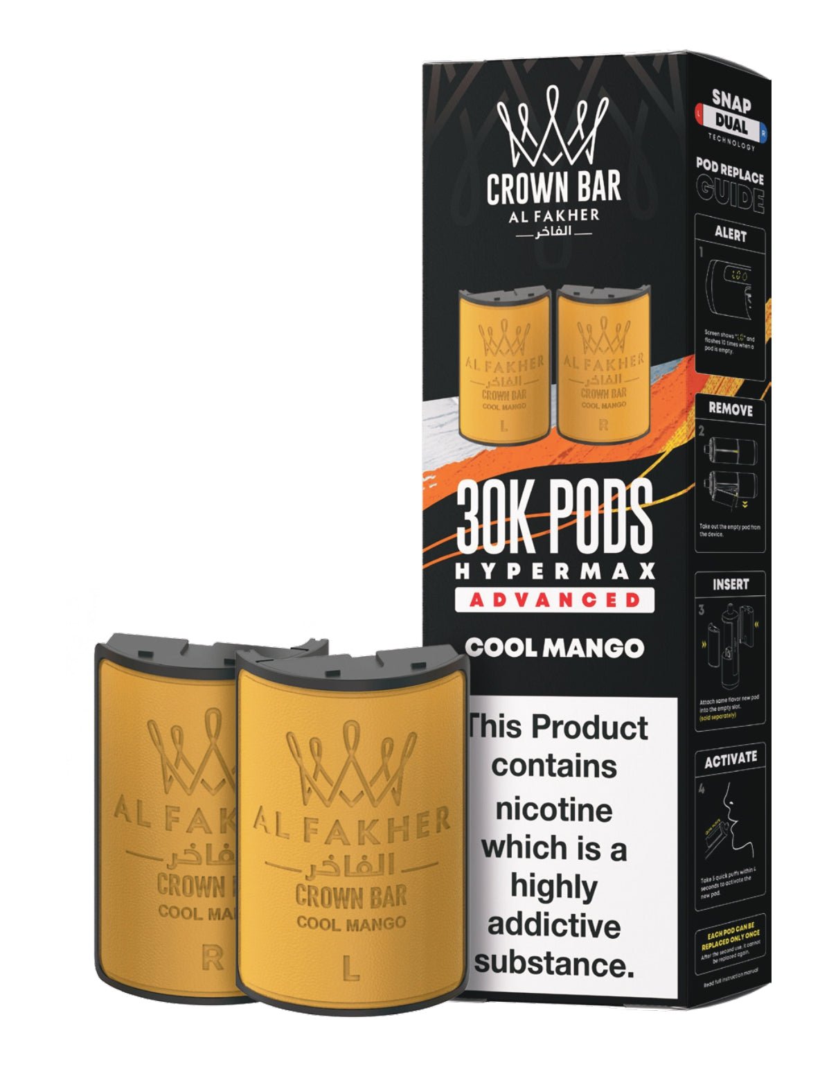 Al Fakher 30k Hypermax Refill Replacement Pods - Power Vape Shop