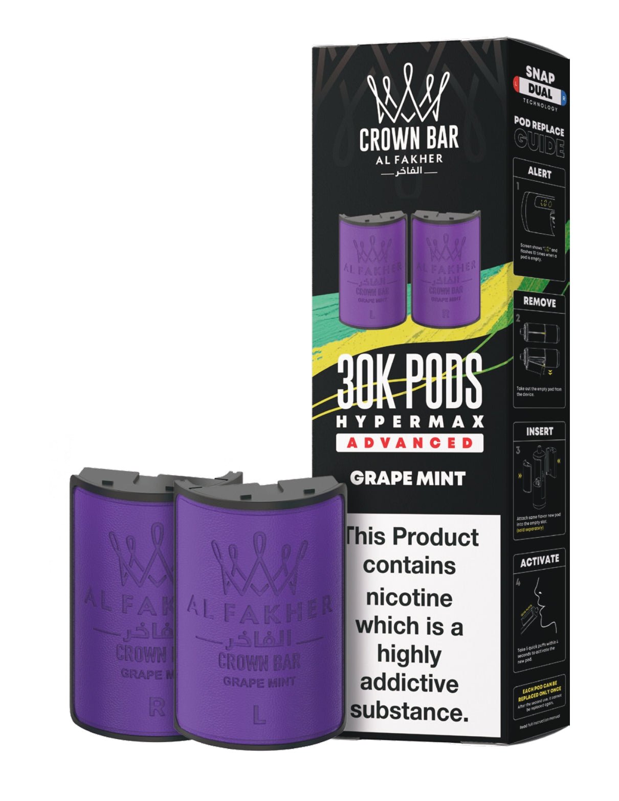 Al Fakher 30k Hypermax Refill Replacement Pods - Power Vape Shop