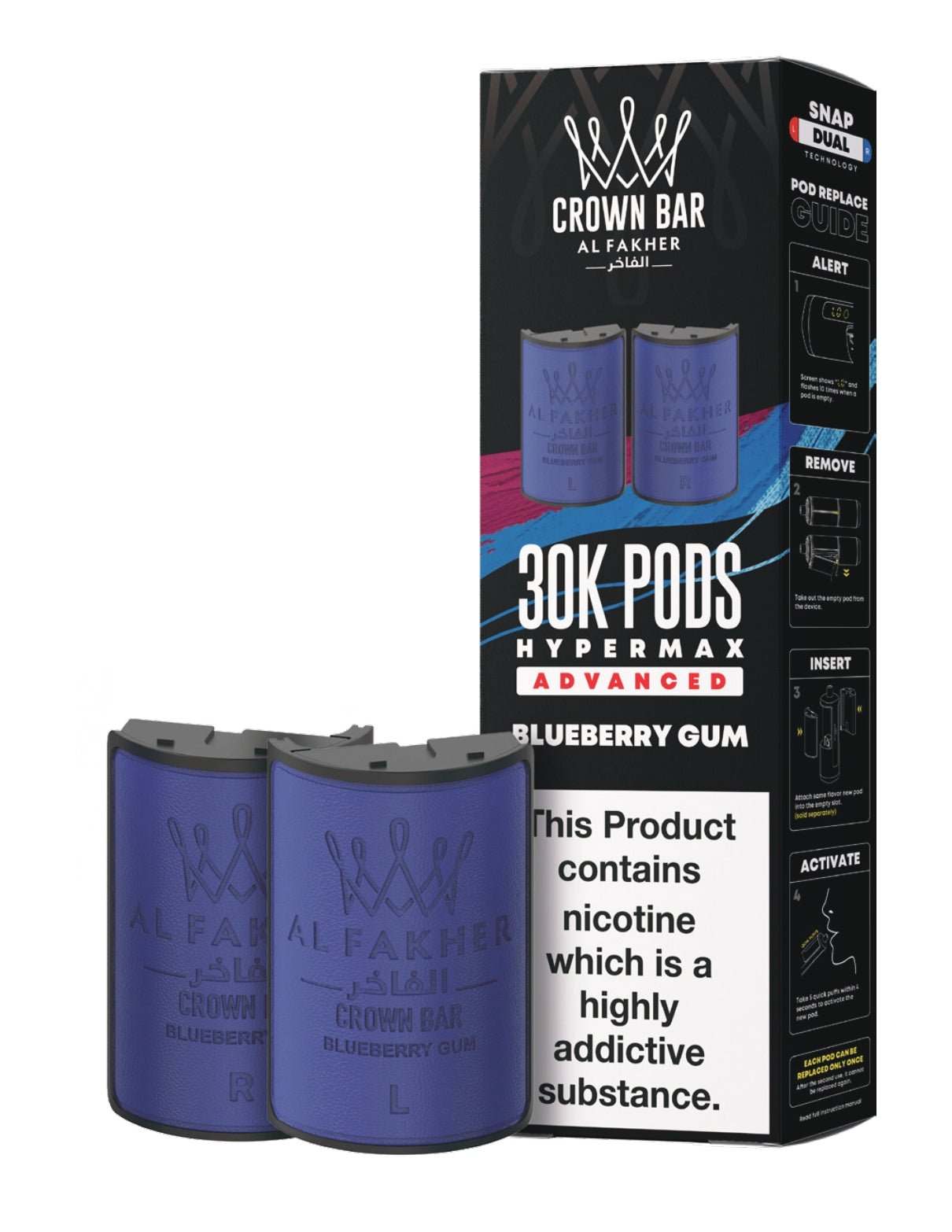 Al Fakher 30k Hypermax Refill Replacement Pods - Power Vape Shop
