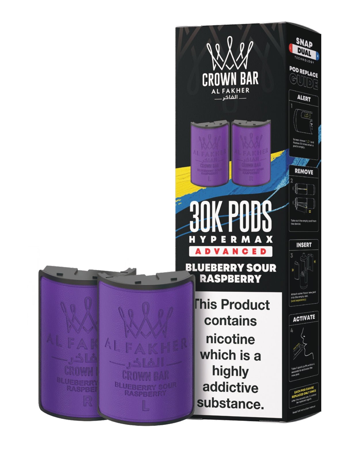 Al Fakher 30k Hypermax Refill Replacement Pods - Power Vape Shop