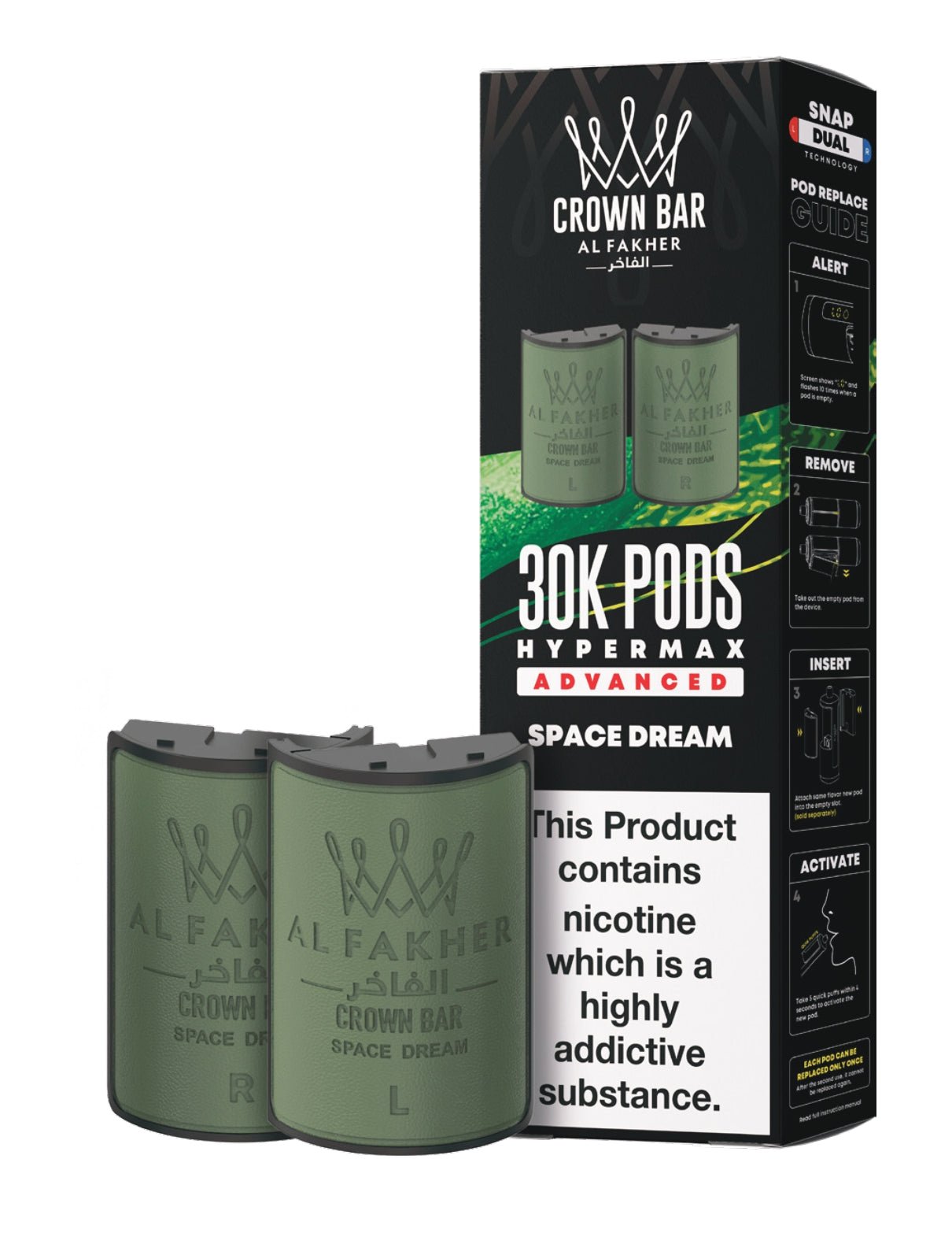 Al Fakher 30k Hypermax Refill Replacement Pods - Power Vape Shop