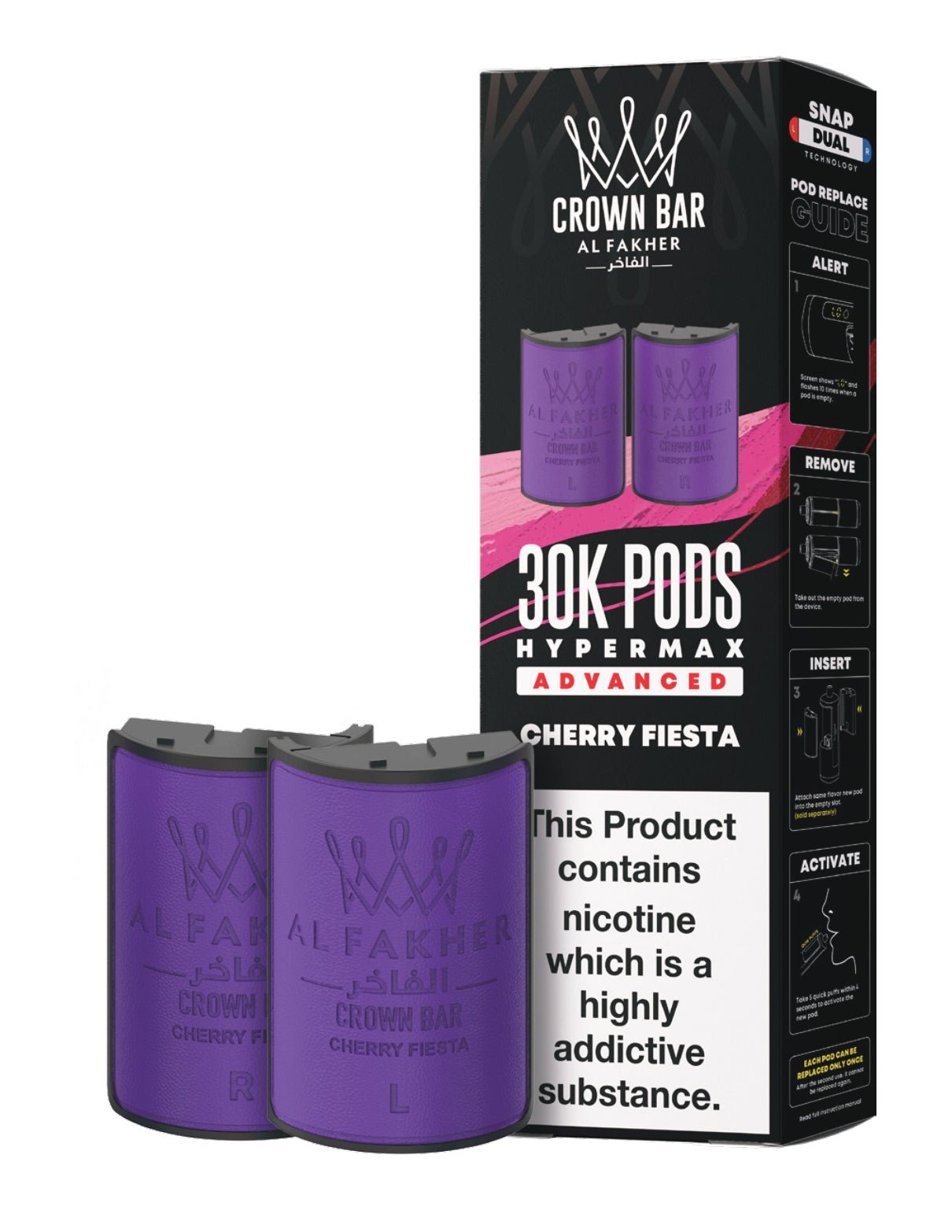 Al Fakher 30k Hypermax Refill Replacement Pods - Power Vape Shop