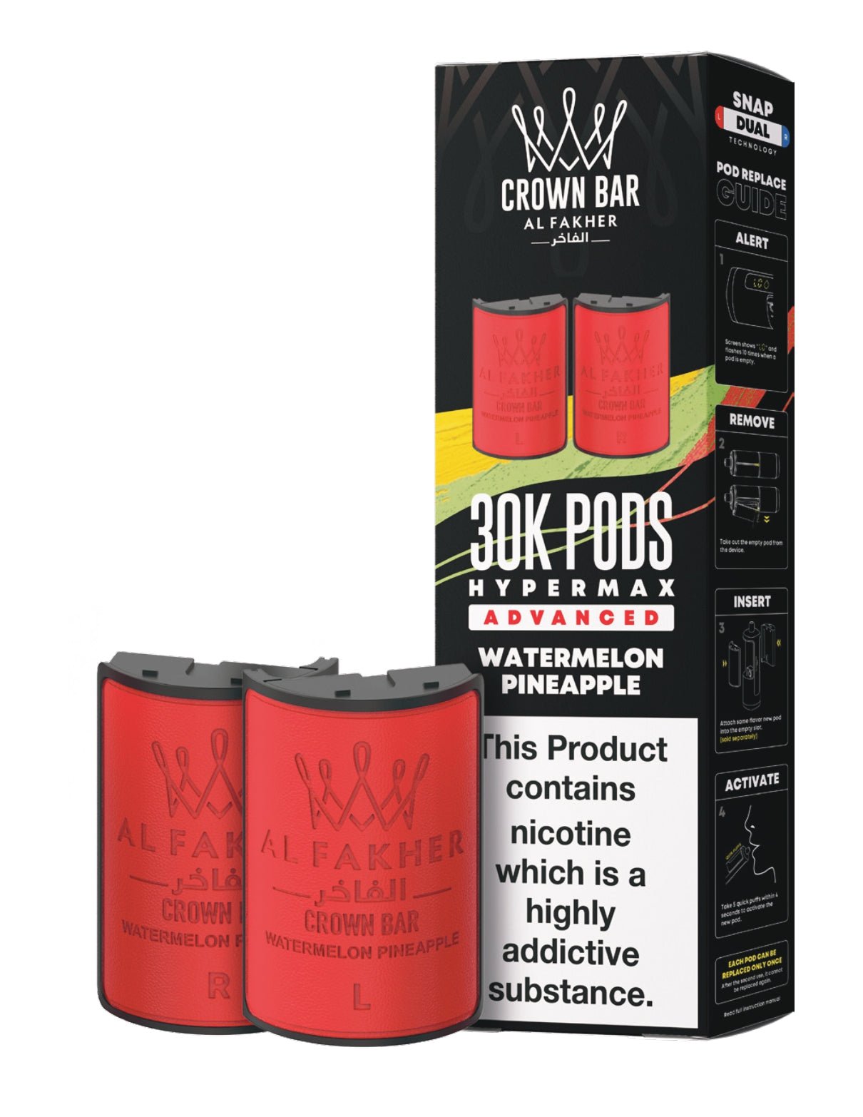 Al Fakher 30k Hypermax Refill Replacement Pods - Power Vape Shop