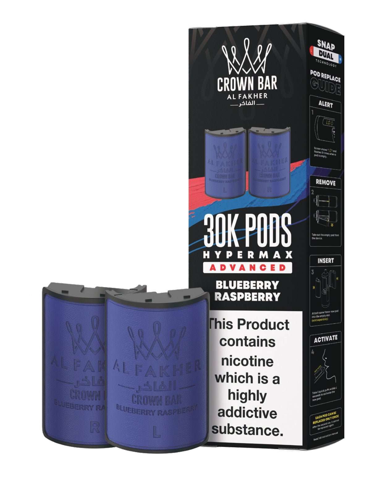 Al Fakher 30k Hypermax Refill Replacement Pods - Power Vape Shop