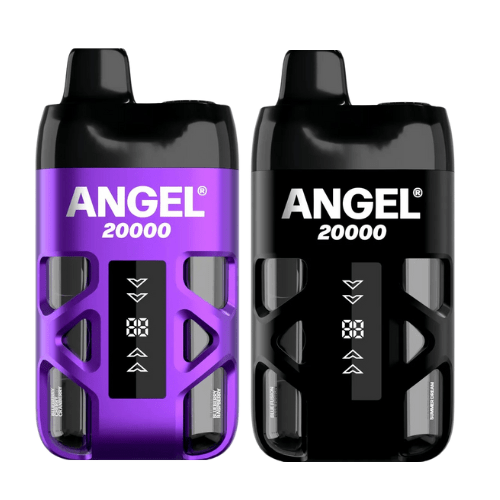 Angel 20000 Prefilled Pod Vape Kit Box of 5 - Black Edition - vapeukwholesale
