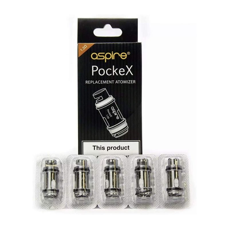 ASPIRE - POCKEX - COILS - 5x 1.20ohm