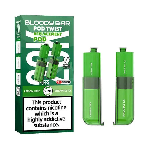 Bloody Bar Ultra Twist 20K Prefilled Pods - Power Vape Shop
