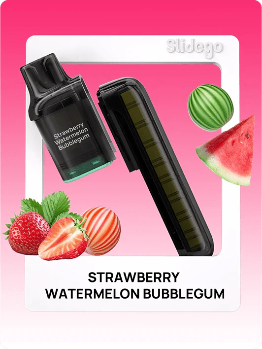 bulk wholesale Elux FireRose Slidego 40K Prefilled Pods - Strawberry Watermelon Bubble Gum