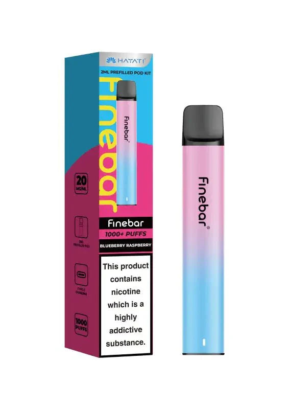 bulk wholesale Hayati Finebar 1000 Prefilled Pod Kit - Blueberry Raspberry