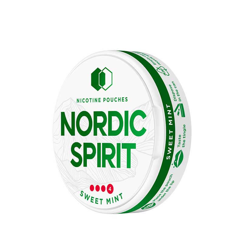 bulk wholesale Nordic Spirit Nicotine Pouches Pack of 5 - Sweet Mint Extra Strong