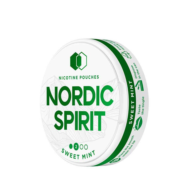 bulk wholesale Nordic Spirit Nicotine Pouches Pack of 5 - Sweet Mint Regular