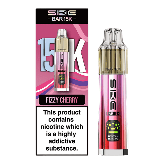 bulk wholesale Ske Bar 15k Prefilled Pod Vape Kit Box of 5 - Fizzy Cherry