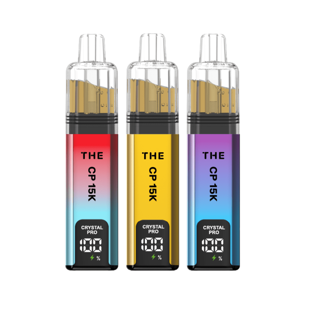 bulk wholesale The Crystal Pro CP 15k Prefilled Pod Vape Box of 5 - Banana Ice