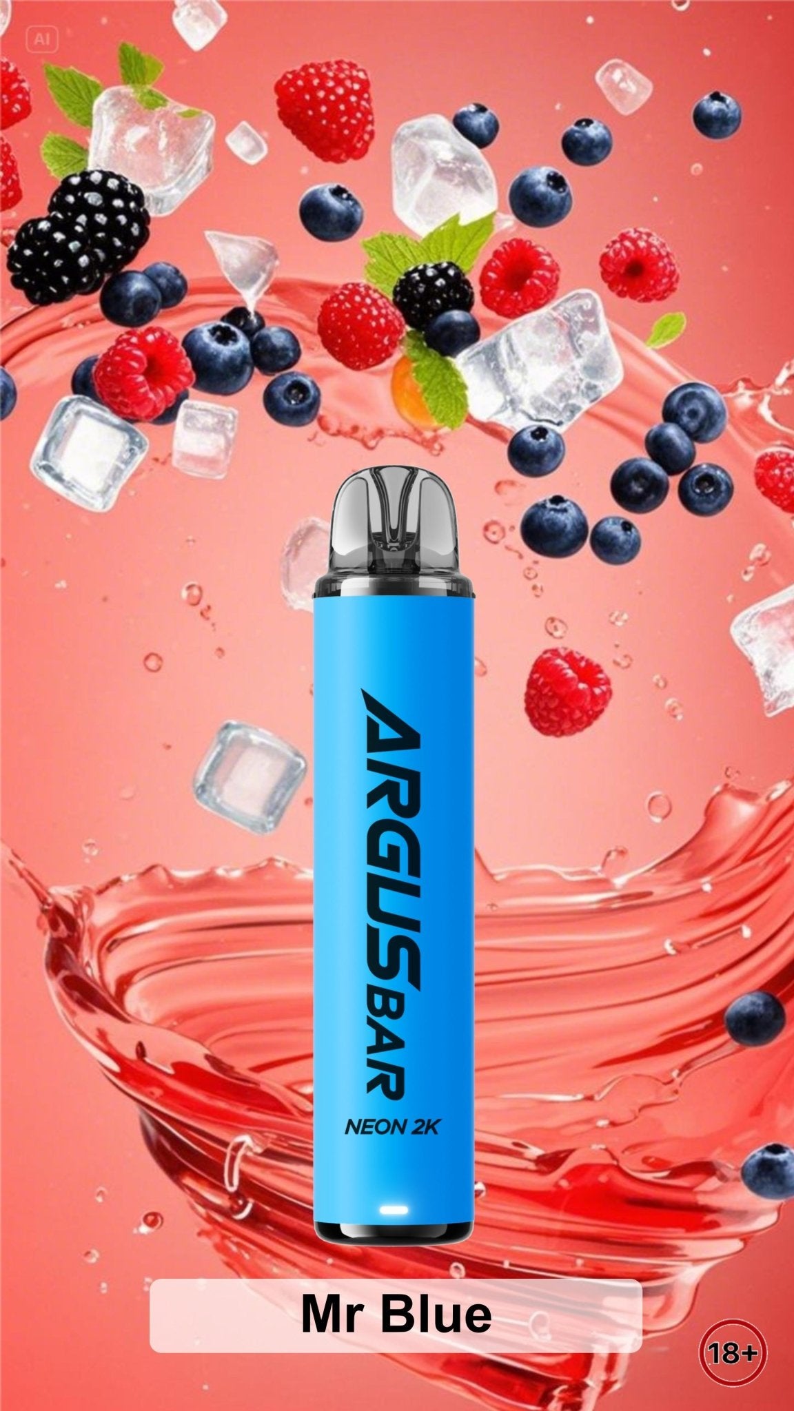 buy Argus Bar Neon 2000 Prefilled Pod Kit Pack of 5 at Wolfvapes.co.uk