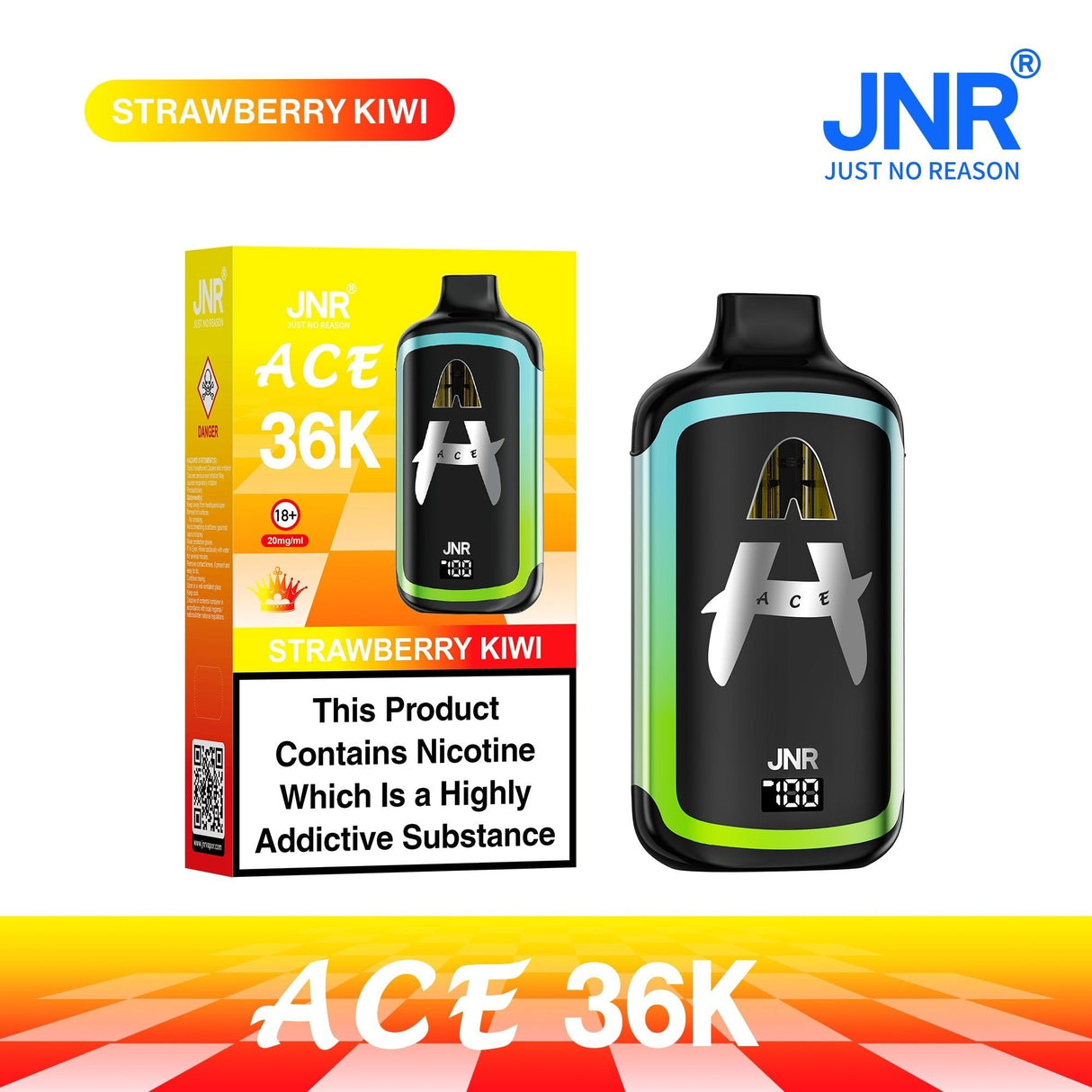 buy JNR ACE 36k Prefilled Vape Kit Pack of 5 at Wolfvapes.co.uk