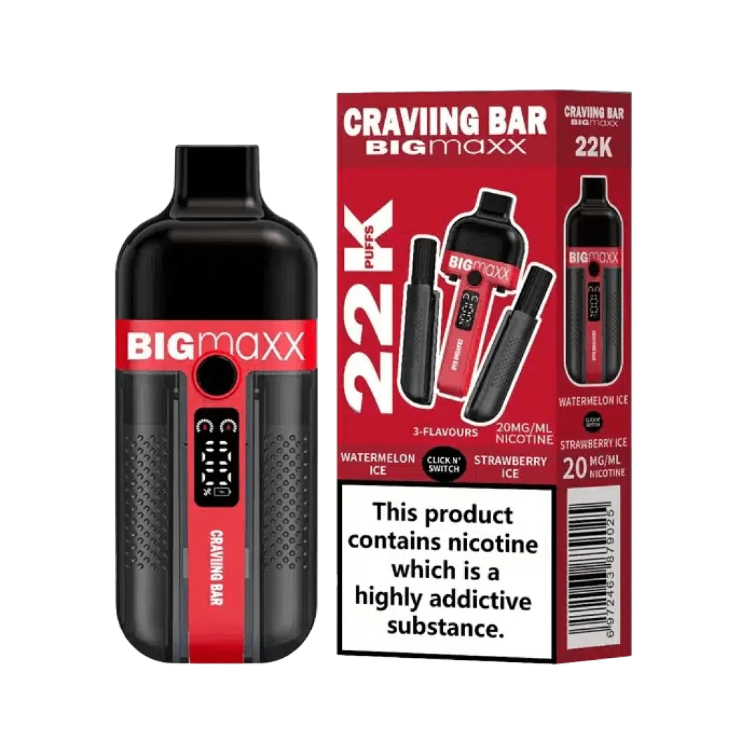 Craving Bar Big Max 22k Prefilled Pod Kit - Power Vape Shop