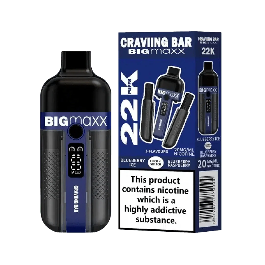 Craving Bar Big Max 22k Prefilled Pod Kit - Power Vape Shop