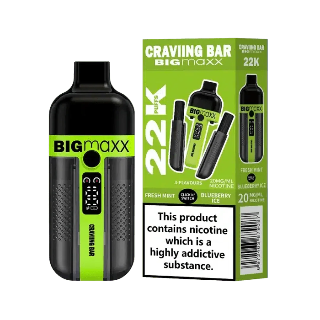 Craving Bar Big Max 22k Prefilled Pod Kit - Power Vape Shop