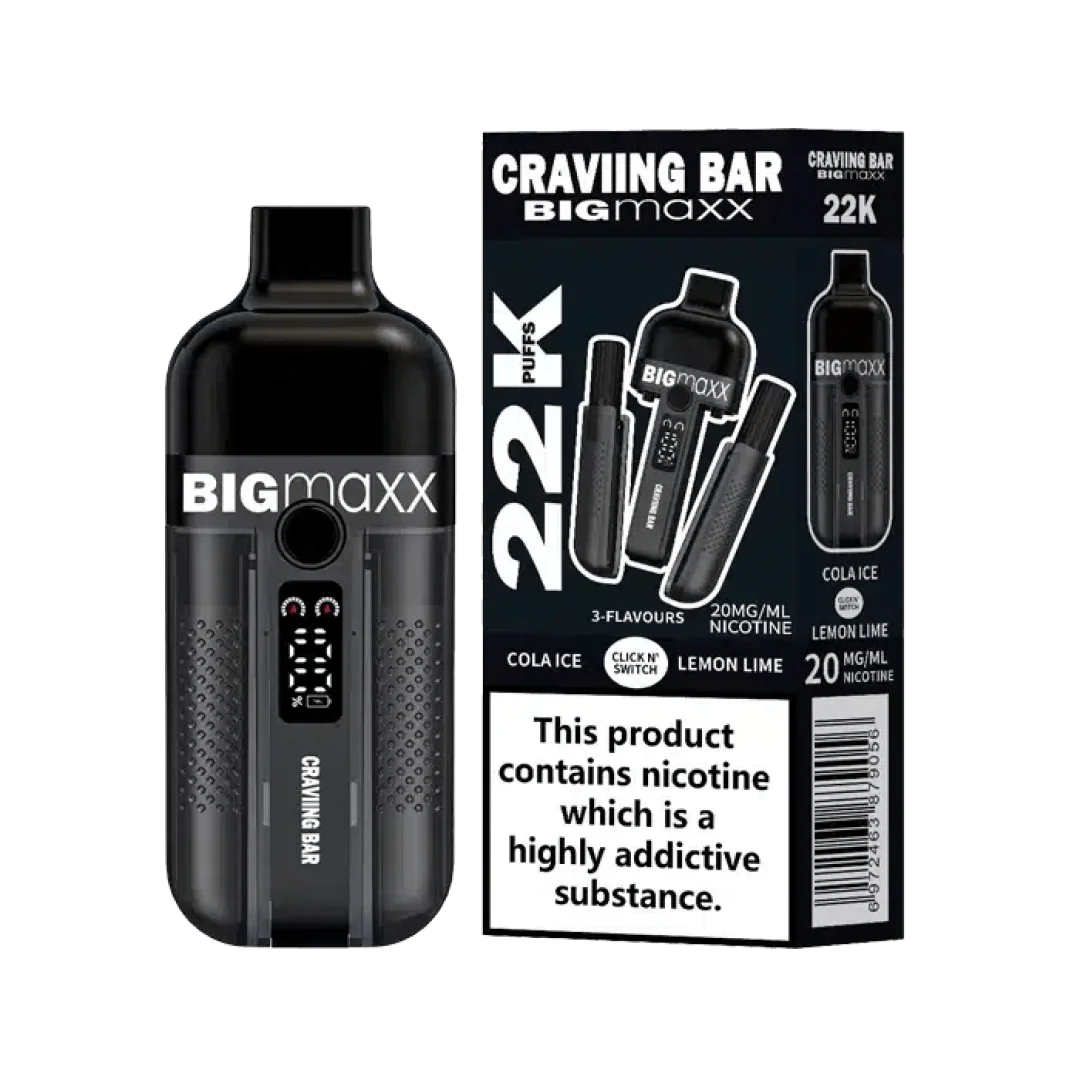 Craving Bar Big Max 22k Prefilled Pod Kit - Power Vape Shop