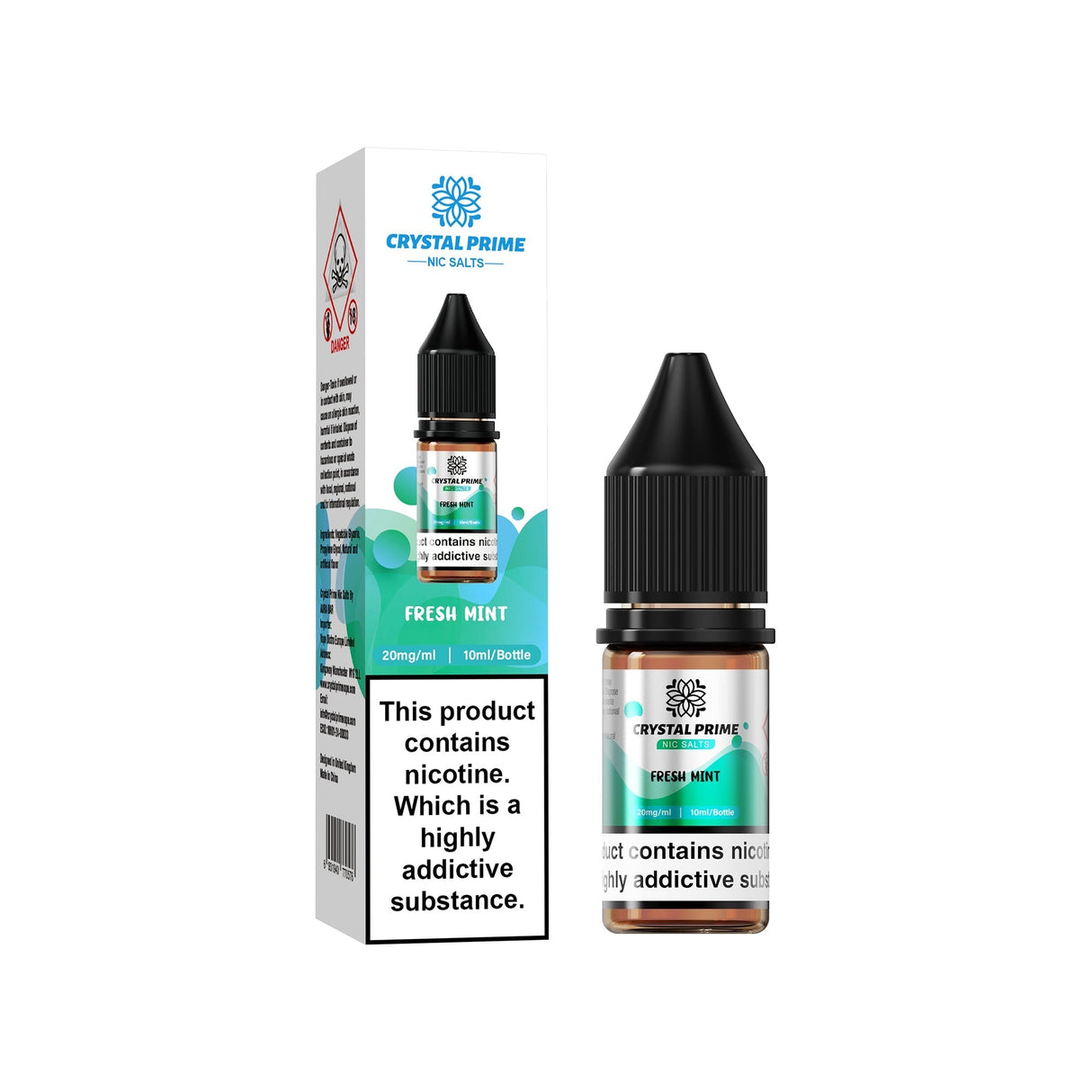 Crystal Prime 7000 Nic Salts 10ml E - Liquid - Power Vape Shop