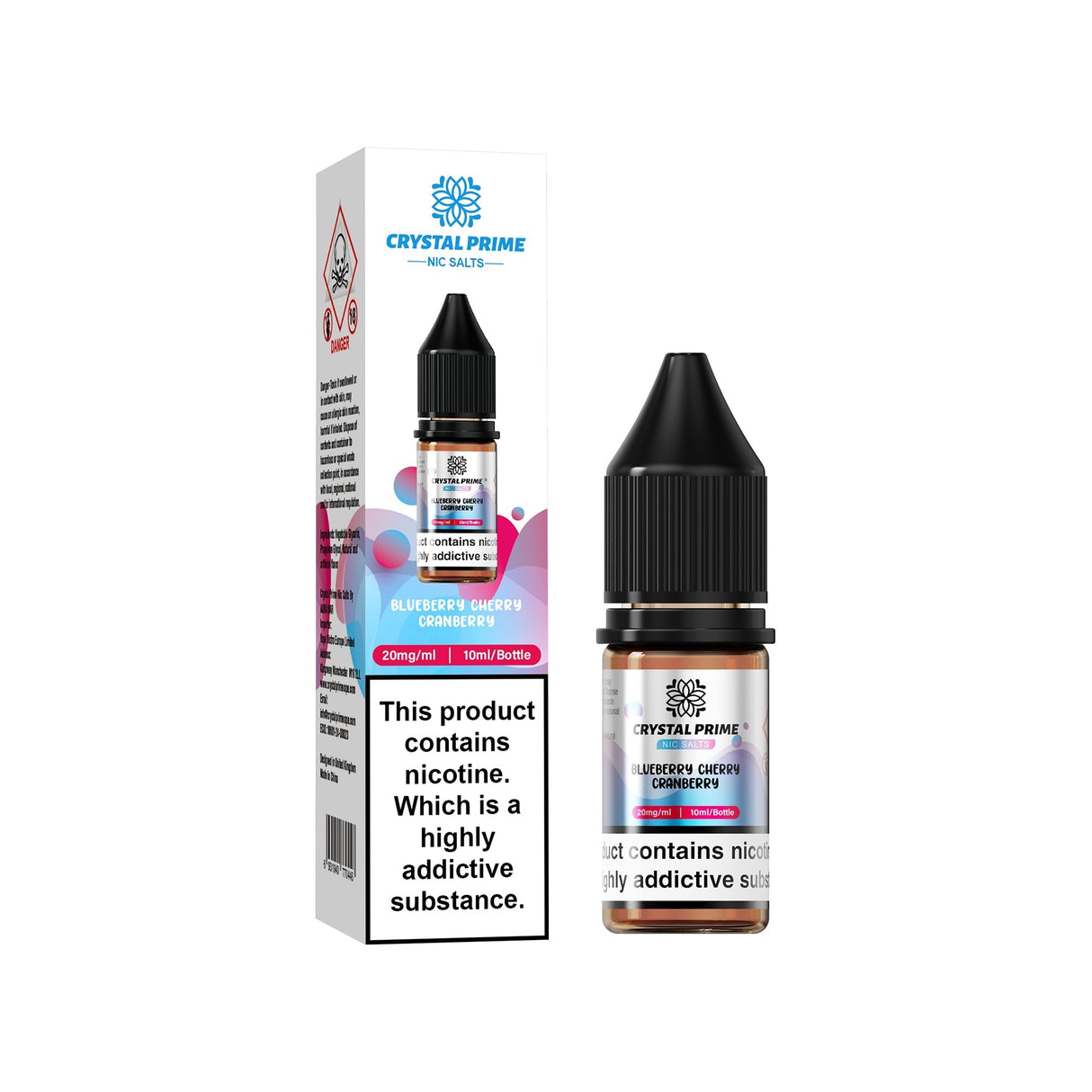 Crystal Prime 7000 Nic Salts 10ml E - Liquid - Power Vape Shop