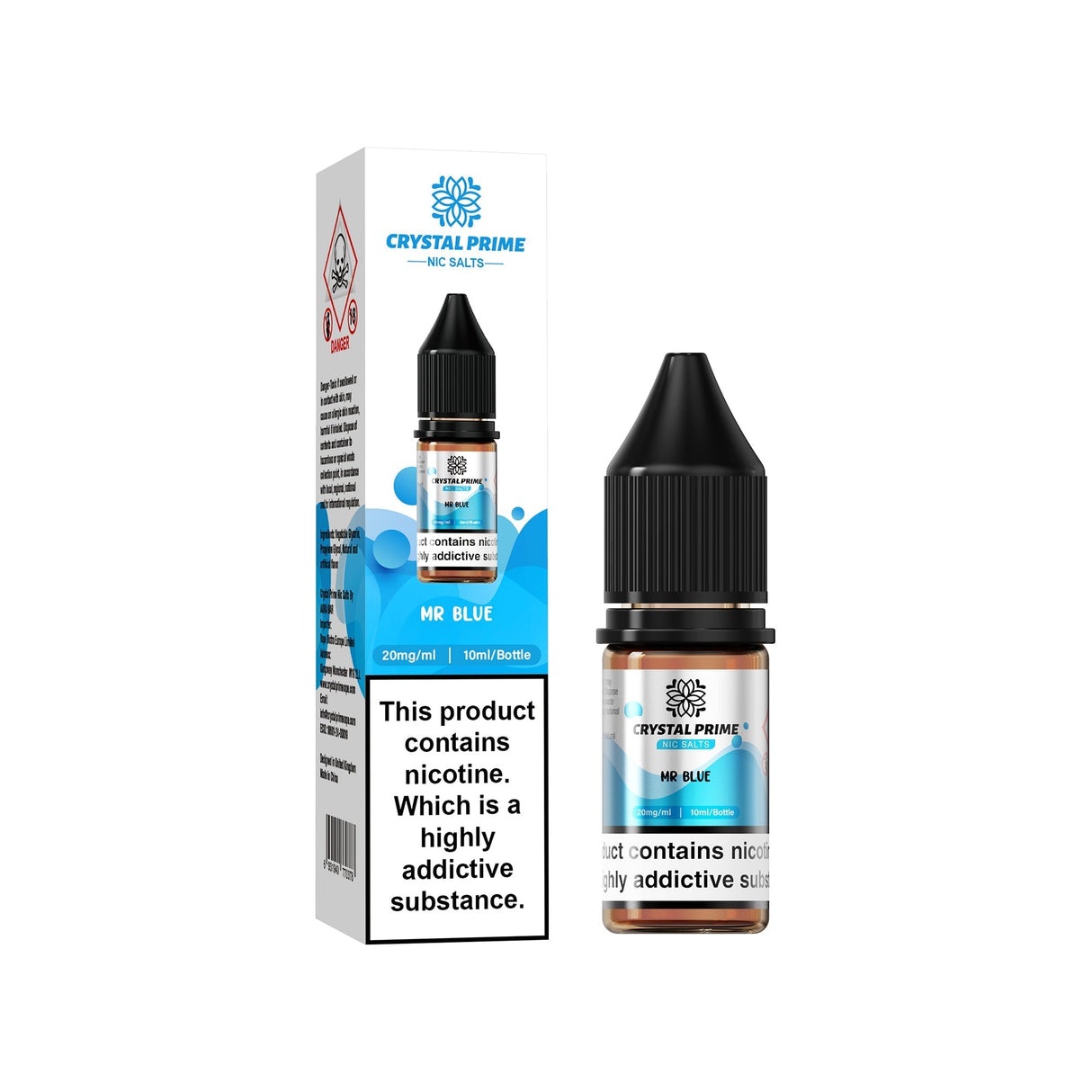 Crystal Prime 7000 Nic Salts 10ml E - Liquid - Power Vape Shop