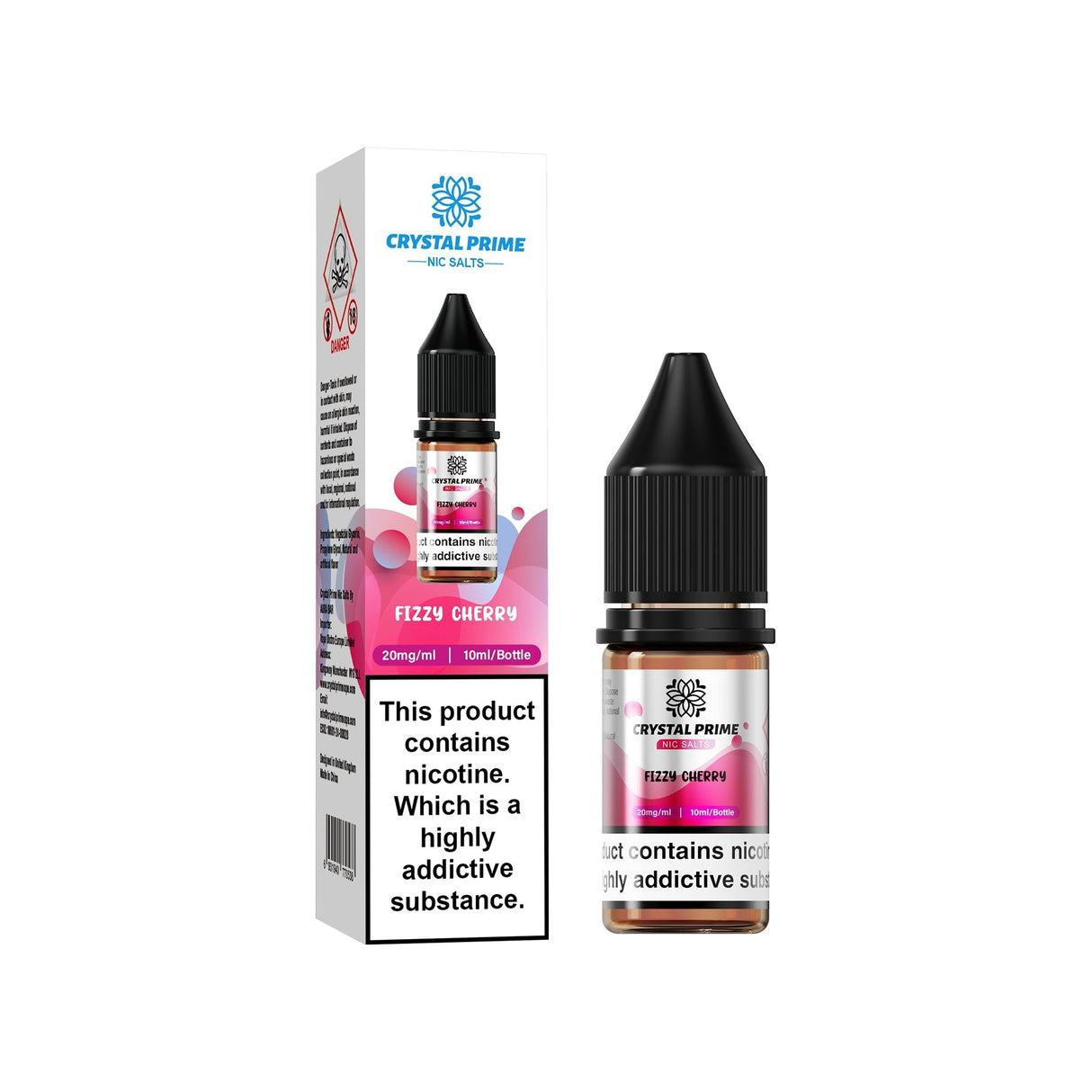 Crystal Prime 7000 Nic Salts 10ml E - Liquid - Power Vape Shop