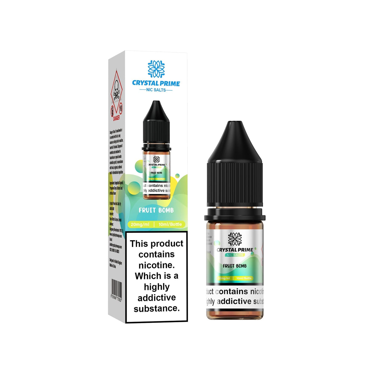 Crystal Prime 7000 Nic Salts 10ml E - Liquid - Power Vape Shop