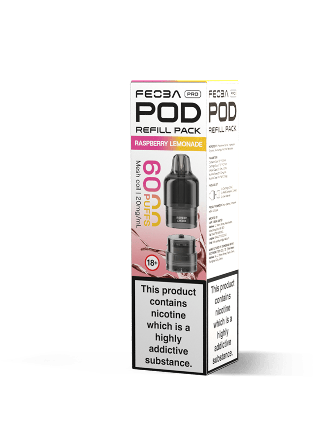 Feoba Pro 6000+ Replacement Pods - Power Vape Shop