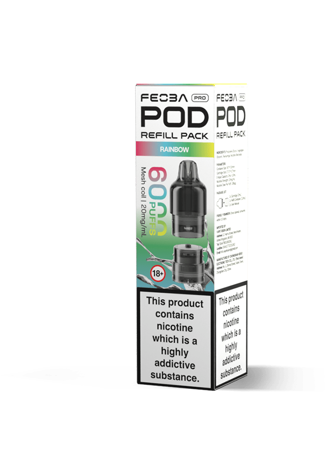 Feoba Pro 6000+ Replacement Pods - Power Vape Shop